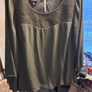 Alyx Women's Chic Olive Blouse